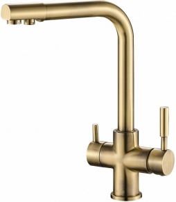 Смеситель для кухни ZORG Steel Hammer SH 552 BRONZE