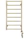 Полотенцесушитель электрический Domoterm Медея П8 400x800 ER золото