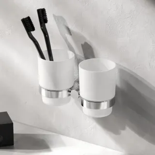 Стакан для зубных щеток AM.PM Sense  A74343400 хром