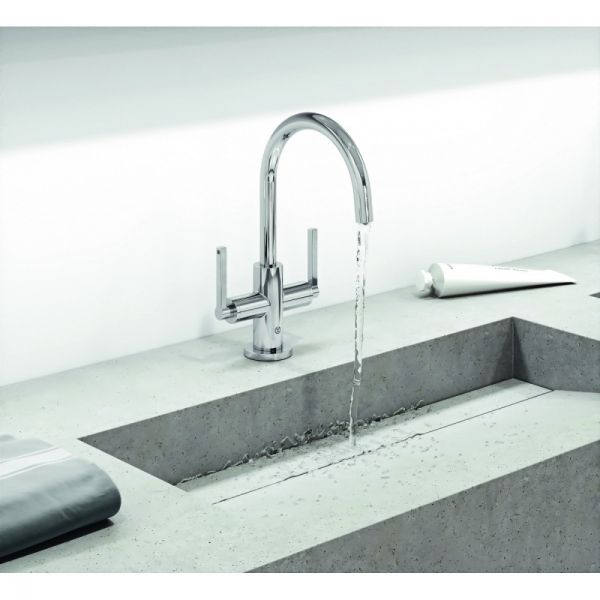 Смеситель для раковины Kludi Nova Fonte Puristic хром 201180515