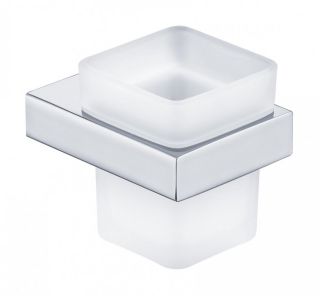 Настенный стакан одинарный Grocenberg AC0021 (Хром)