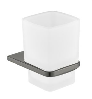 Настенный стакан одинарный Grocenberg AC0053 (Графит)