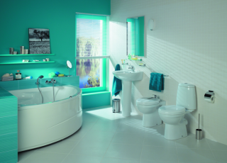 Santek Карибы 140х140 симметричная белая 1WH111982