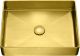 Раковина AltroBagno Accordo 001009 OrSp из нержавеющей стали золото матовое 