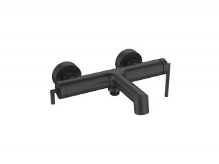 Смеситель для ванны с душем BelBagno Acqua ACQUA-VASM-NERO, черный матовый