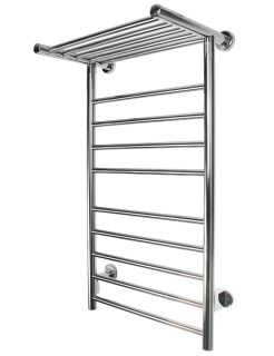 Полотенцесушитель электрический Domoterm Аврора DMT 109-Т5 П10 50x90 EK R  с полкой хром