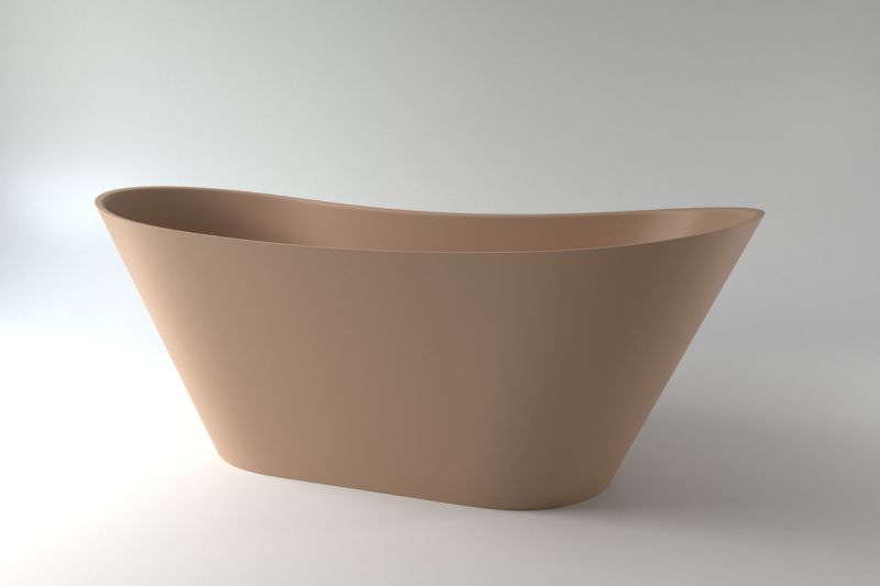 Ванна отдельностоящая Holbi Afina 161x66см цветной матовый 1.01.004.11.3