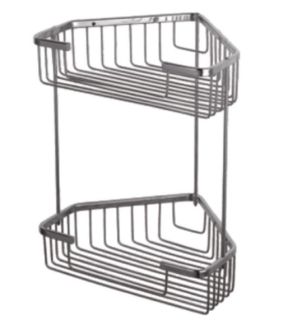 Полка металлическая угловая Haiba HB335-1 хром