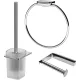Набор аксессуаров для ванной AM.PM Inspire V2.0 AK50T0803W хром