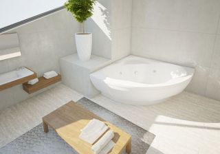 Акриловая ванна АКВАТЕК Галатея 135x135 см без гидромассажа