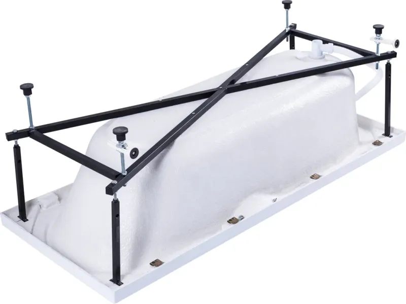 Акриловая ванна Aquanet Dali 347144 150x70 см с каркасом и фронтальной панелью