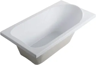 Акриловая ванна Aquanet West 347898 130x70 см с каркасом с боковой и фронтальной панелями