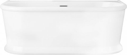 Акриловая ванна BelBagno пристенная, белая BB408-1700-800