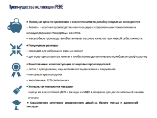 Зеркало Акватон Рене 60см 1A222302NR010