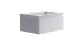 Тумба с раковиной Astra-Form Альфа 03060003+04010006 70 см белый матовый