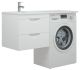 Тумба под раковину для стиральной машины Corozo Алиот 120 белый SD-00000603