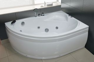 Акриловая ванна Royal Bath Alpine правая 140x95см белый RB819103R