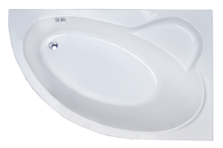 Акриловая ванна Royal Bath Alpine правая 160x100см белый RB819101R