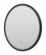 Зеркало с подсветкой Misty Альферац 60см чёрный