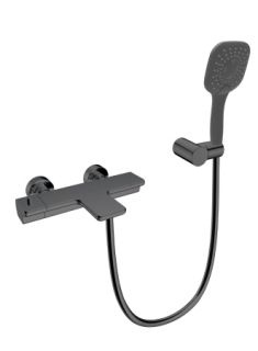 Смеситель для ванны AltroBagno Lamberto 0224 GrMt сталь оружейная