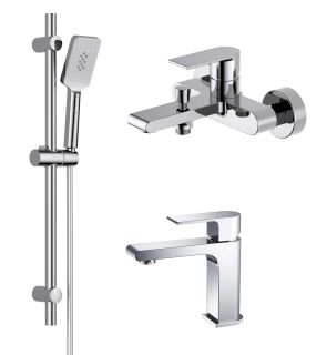 Комплект для ванны Aquatek Лира AQ1430CR 3 в 1 AQ1410CR+AQ1440CR+AQ2018CR хром