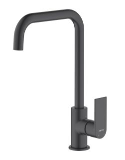 Смеситель для кухни Aquatek Лира AQ1480MB чёрный матовый