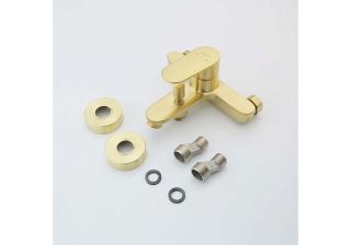 Смеситель для ванны Aquatek Ника AQ1840BG золото