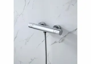 Смеситель для душа Aquatek Альфа AQ1963CR с термостатом хром