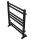 Водяной полотенцесушитель Aquatek Альтаир AQ KK0760BL П7 50x60см чёрный муар