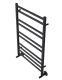Водяной полотенцесушитель Aquatek Оберон AQ RO1080BL П10 50x80см чёрный муар
