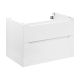 Тумба под раковину Aquanika Wood AQW795156WRU87 80 см белый
