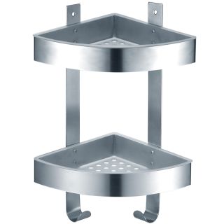 Полка угловая двухэтажная Azario RINA AZ-833-2 подвесная