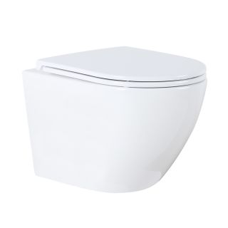 Сет AZARIO Grado AZ-8010-1000+AZ-8200-0084/AZ-P57-0120+AZ-0046N инсталляция с панелью смыва + с сидением микролифт +клавиша 0120, хром глянцевый