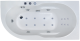 Гидромассажная ванна Royal Bath Azur De Luxe 150x80см правая белый RB614201DL-R