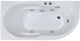 Гидромассажная ванна Royal Bath Azur Standart 150x80см левая белый RB614201ST-L