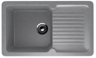 Кухонная мойка Ulgran Classic U-506-342 графит