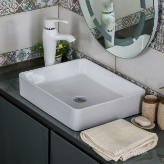 Накладная раковина Melana 7050K-805 50см белый