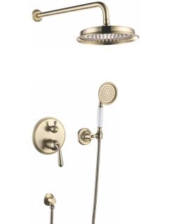 Душевая система Rose R0235Q бронза