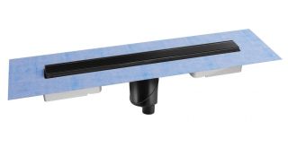 Душевой лоток Berges В1 Keramik Black 095018 70см чёрный матовый