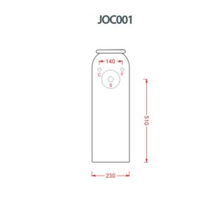 Пьедестал для раковины Artceram Jolie JOC001 47 00 carrara