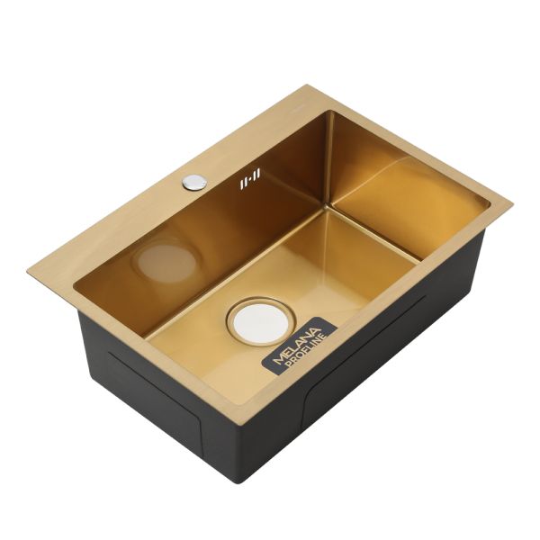 Мойка D6545HG Melana ProfLine 3,0/220 золото