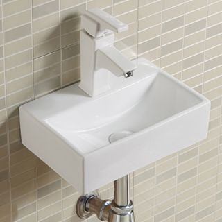 Накладная раковина Melana A301-803 36см белый