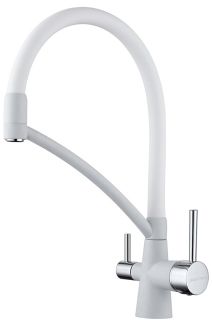 Смеситель для кухни Paulmark Siegen Si213111-431 белый матовый