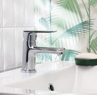 Смеситель для раковины BOOU B8274-1J хром