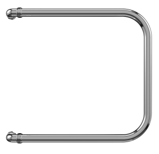 Полотенцесушитель водяной Terminus П-обр AISI 32х2 320х400