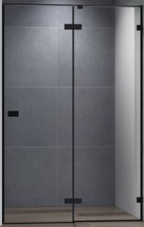 Душевая дверь Cezares Bellagio 100см чёрный BELLAGIO-B-12-100-C-NERO