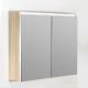 Зеркальный шкаф Armadi Art Vallessi 80см дуб светлый 547-L