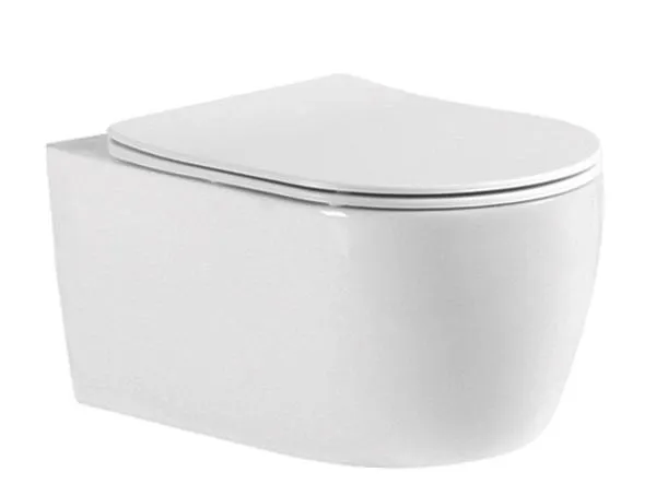 Комплект SET AQUATEK МИЯ-019 4в1 унитаз с инсталляцией кнопкой и сиденьем