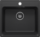 Мойка кухонная Polygran Quartz Bond-530 688230 уголь