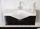 Тумба под раковину Aqwella Бродвей 110 Brw.01.10/001/BLK